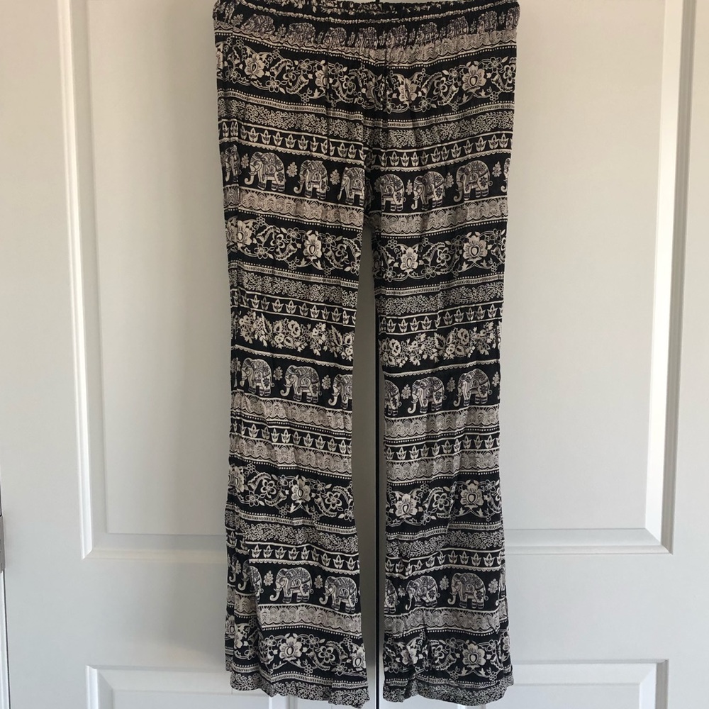 Soft flared leg pants